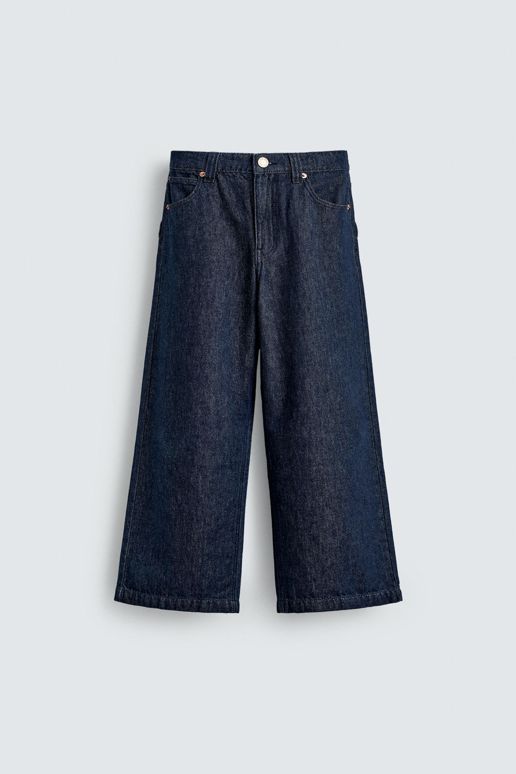 MICKEY SILHOUETTE PATCH WIDE-LEG JEANS HARRY LAMBERT FOR ZARA X DISNEY