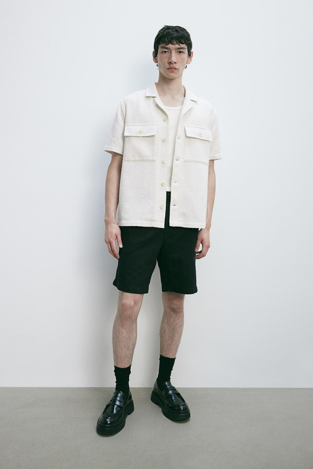 Camisa resort de boucle Regular Fit - H&m фото 2