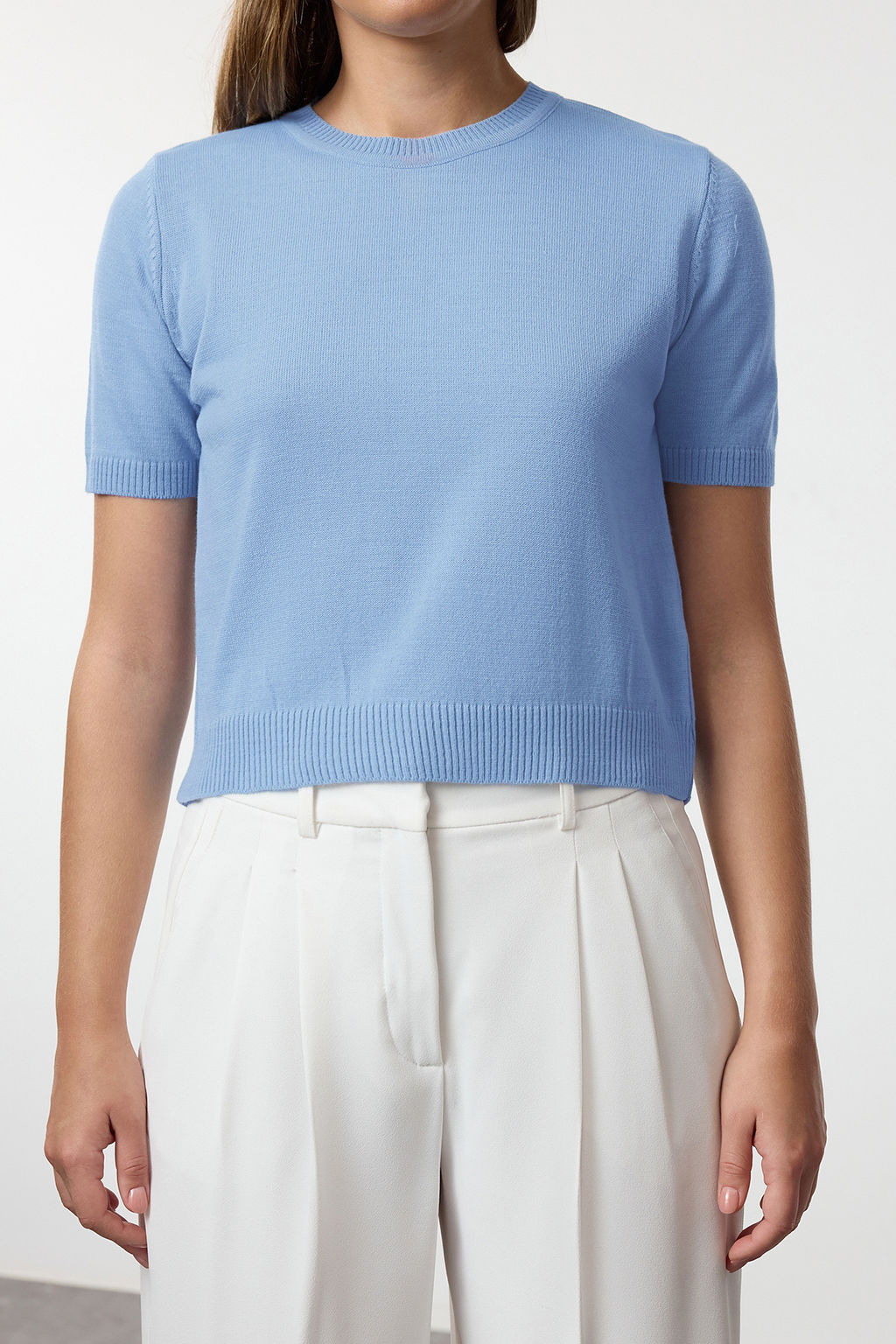 Mavi Basic H?rka-Bluz Triko H?rka TWOAW25HI00216