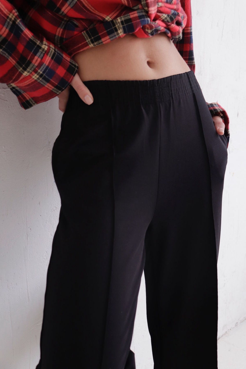 Брюки базовые чёрные - Martichelli фото 19