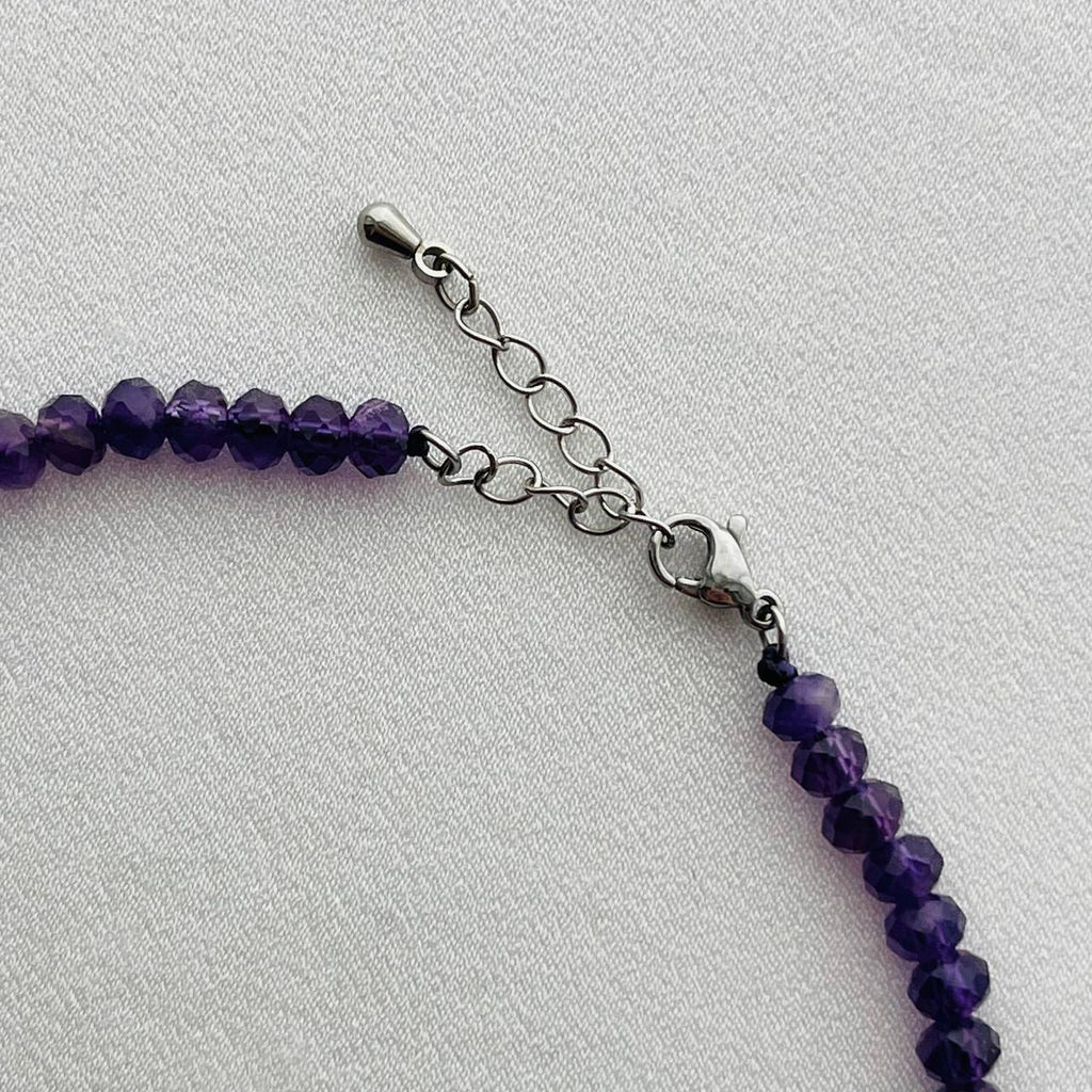 Бусы из Аметиста огранка 45 см +