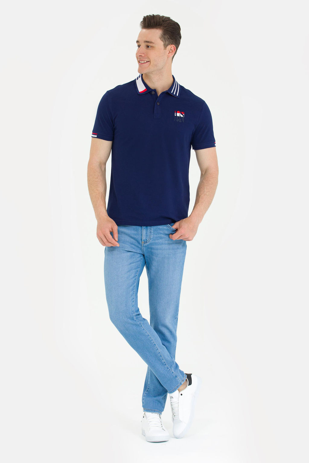 Мужская темно-синяя футболка - U.s. polo assn фото 18