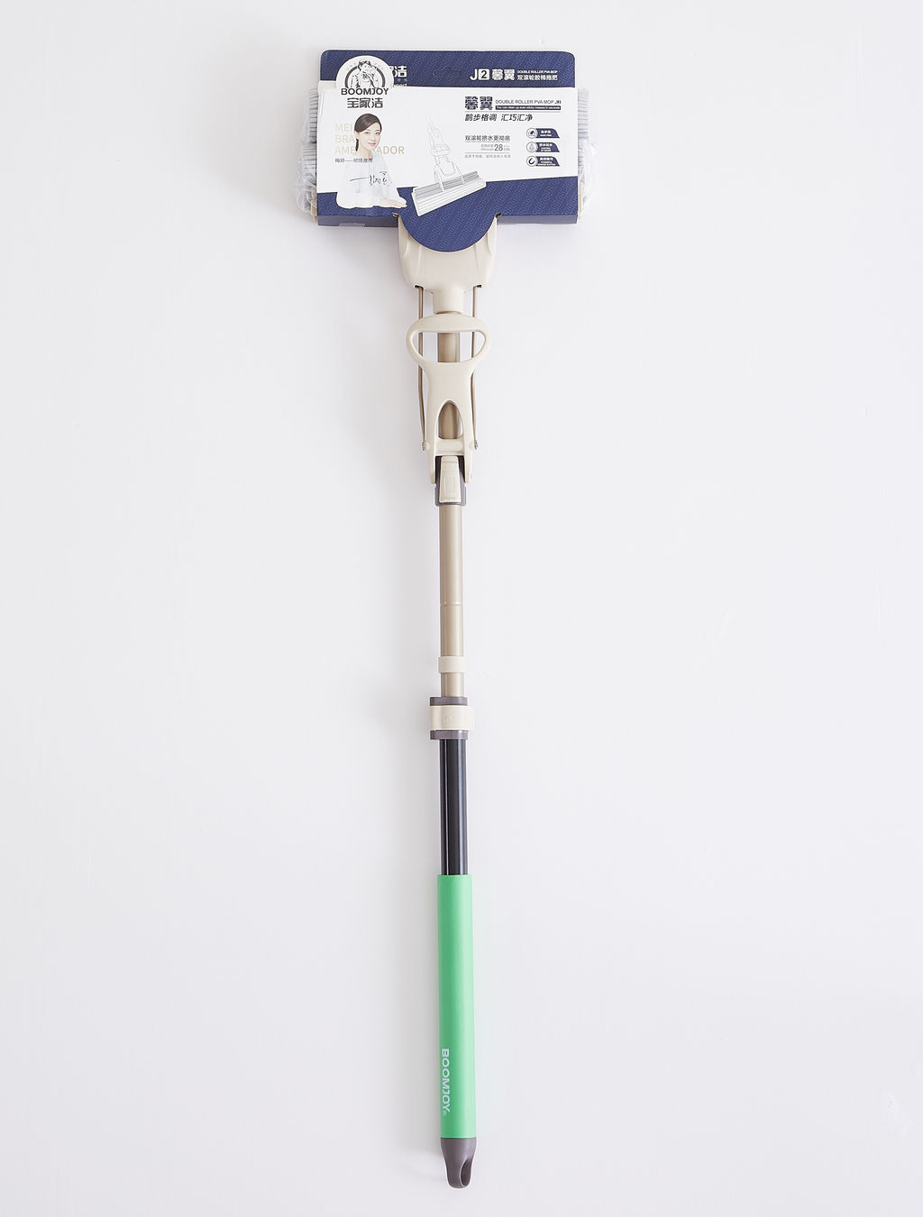 Швабра PVA с двойным роликовым отжимом - Boomjoy фото 10