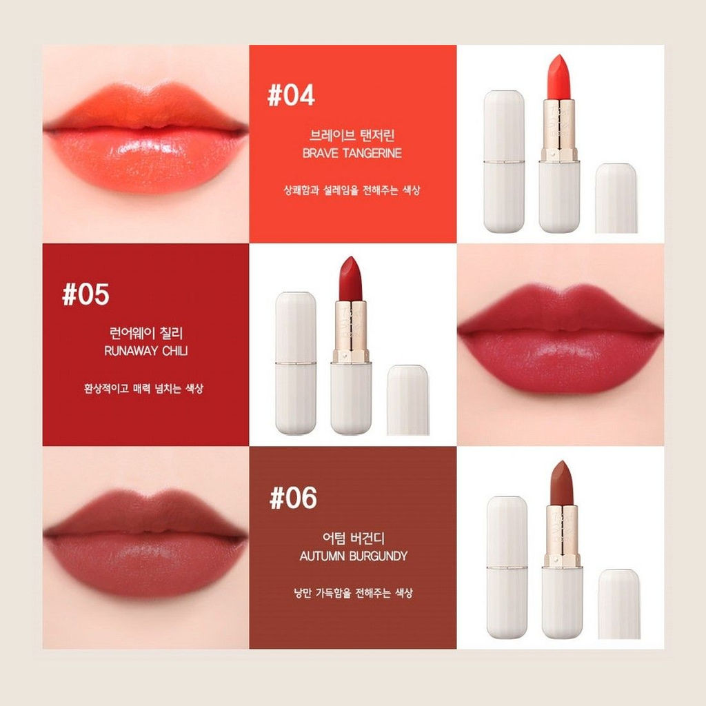 Locean Тинт-помада для губ / Reve Tint Stick 5 Runaway Chili, 3,5 г