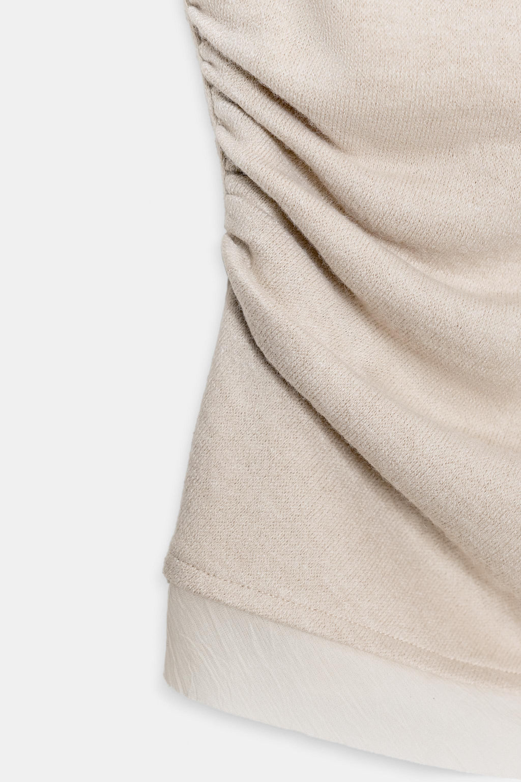 SOFT DRAPED TOP - Zara фото 5