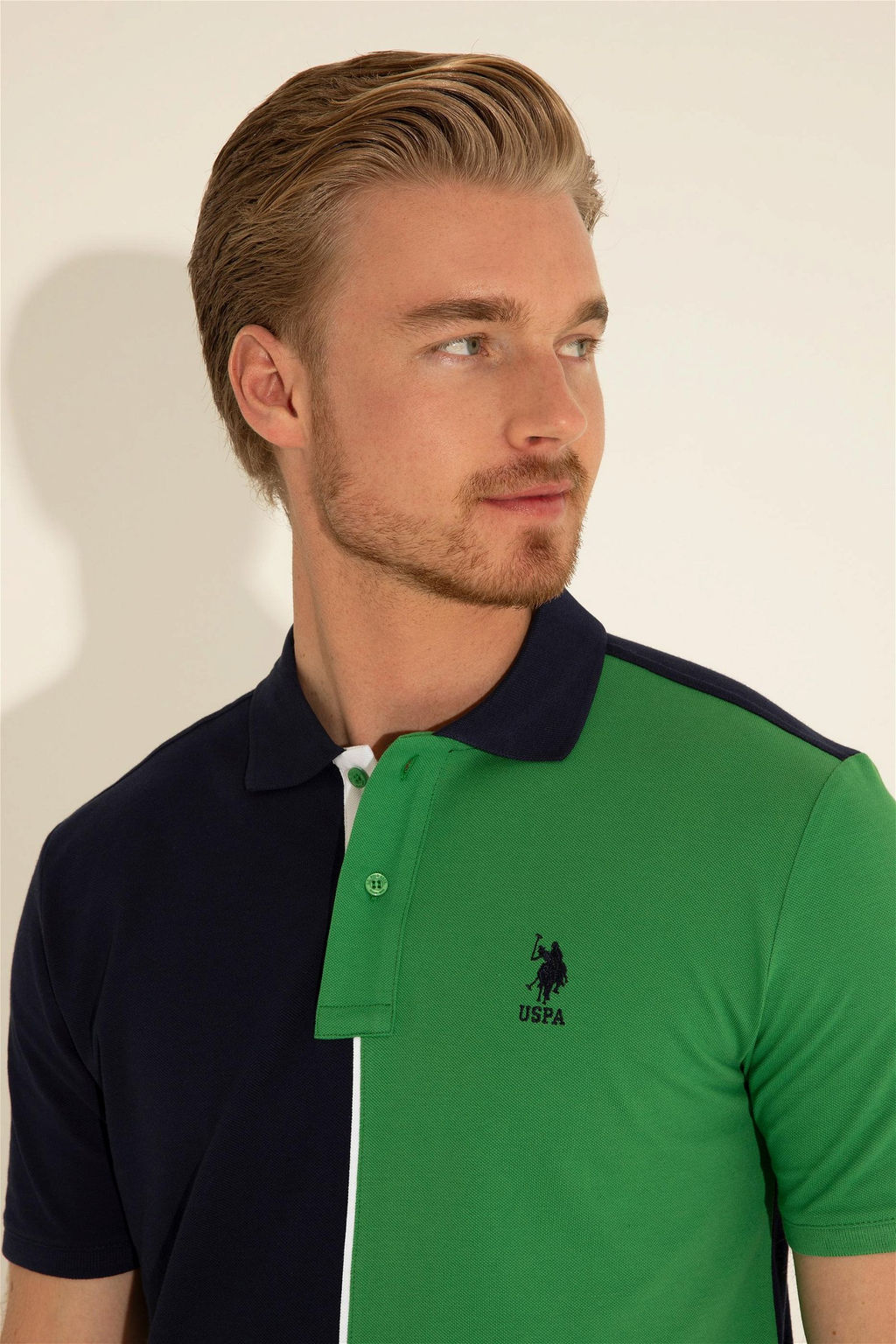 Футболка мужская U.S. Polo Assn темно-синяя  фото 3