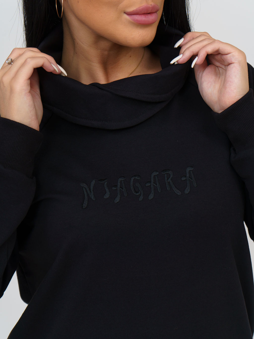 0055 Туника "Черный"