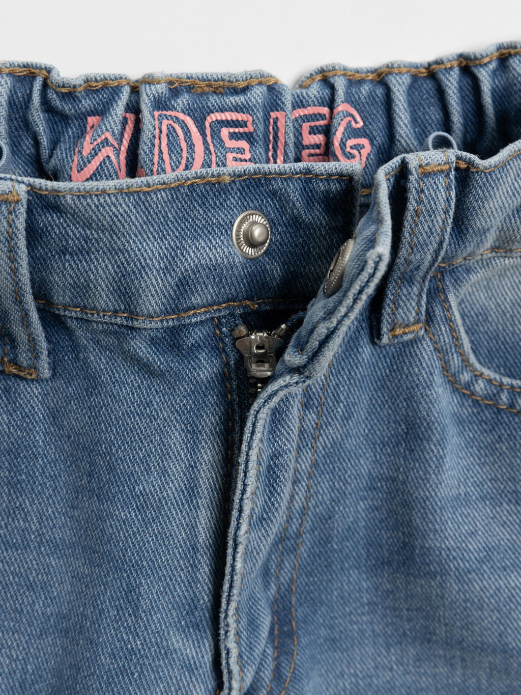 ACOOLA / Брюки джинсовые детские для девочек Efron синий  фото 6