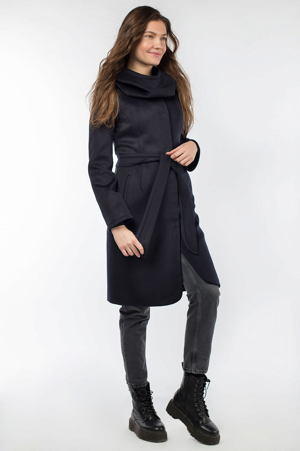 01-08692 Пальто женское демисезонное - El podio фото 2