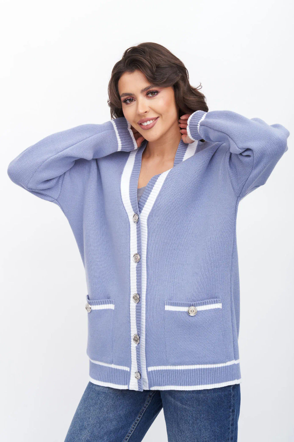 ЗЛАТА Жакет С 2021/св.голубой