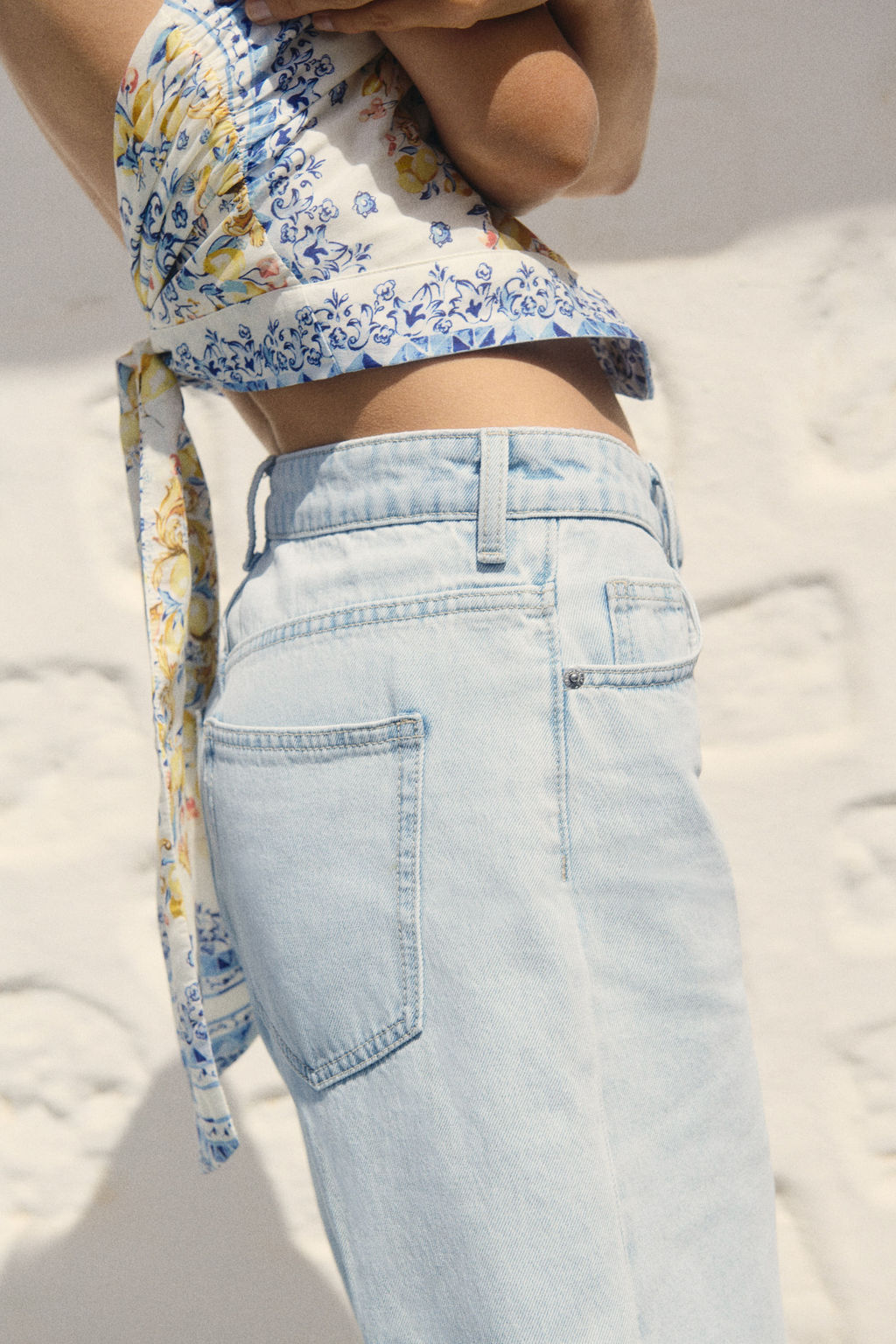 Bermudas en denim - H&m фото 3