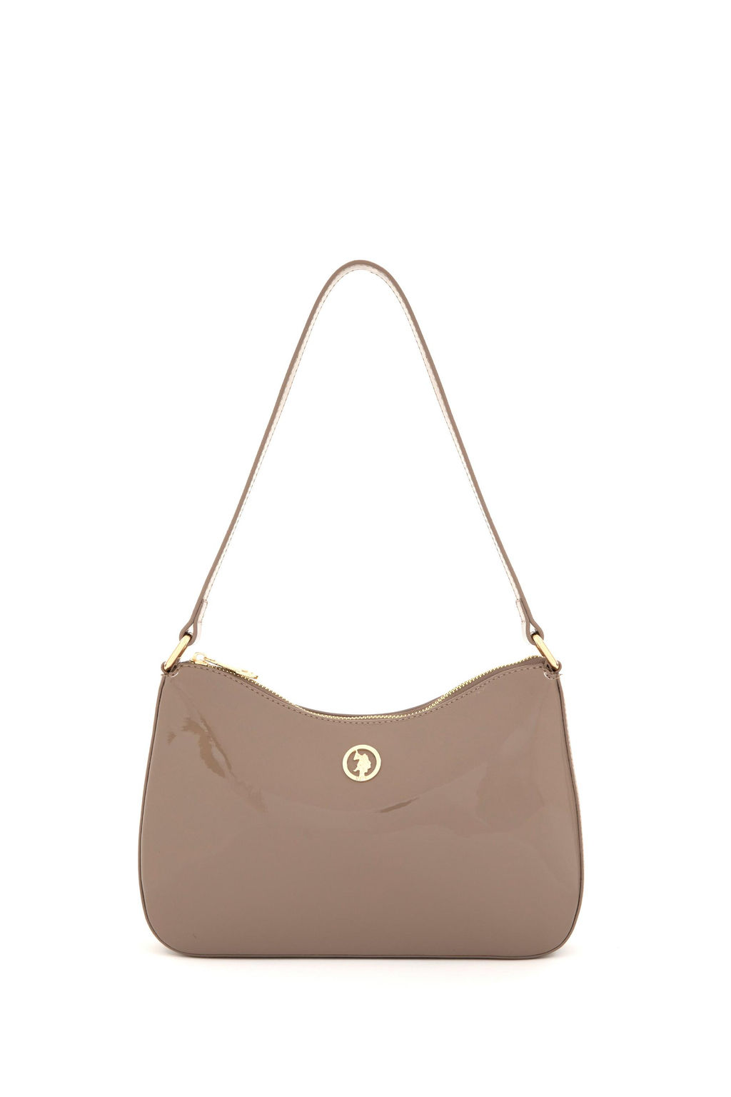 Женская сумка из лакированной кожи норки - U.s. polo assn фото 3