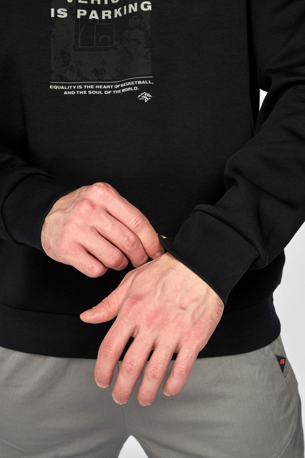 Свитшот Черный - Anta фото 5