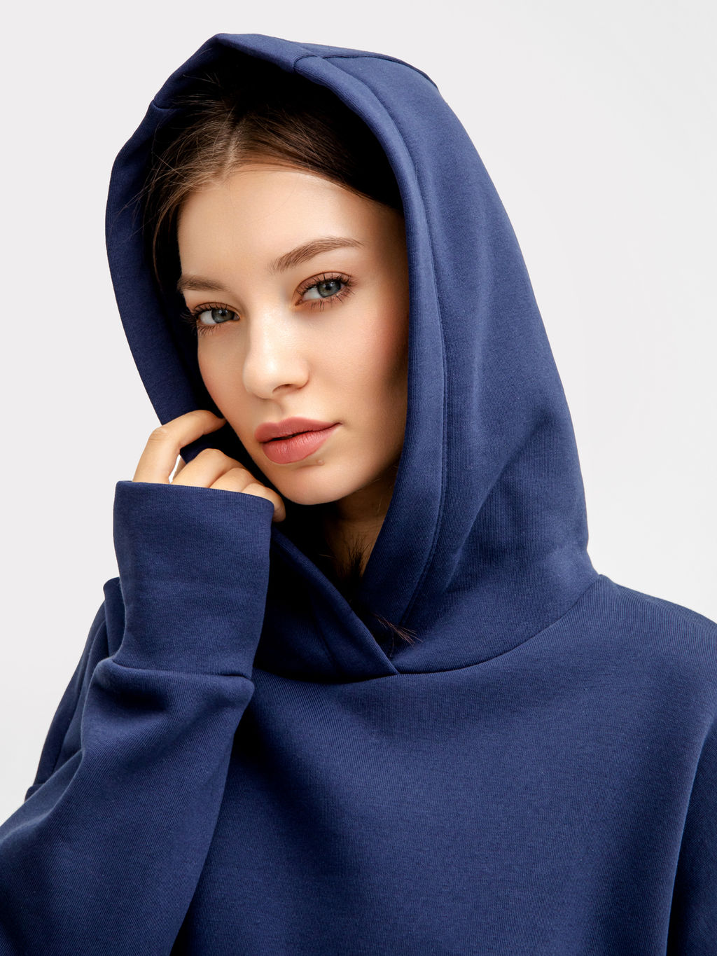Анорак женский в синем цвете море 122925 - Mark formelle фото 5