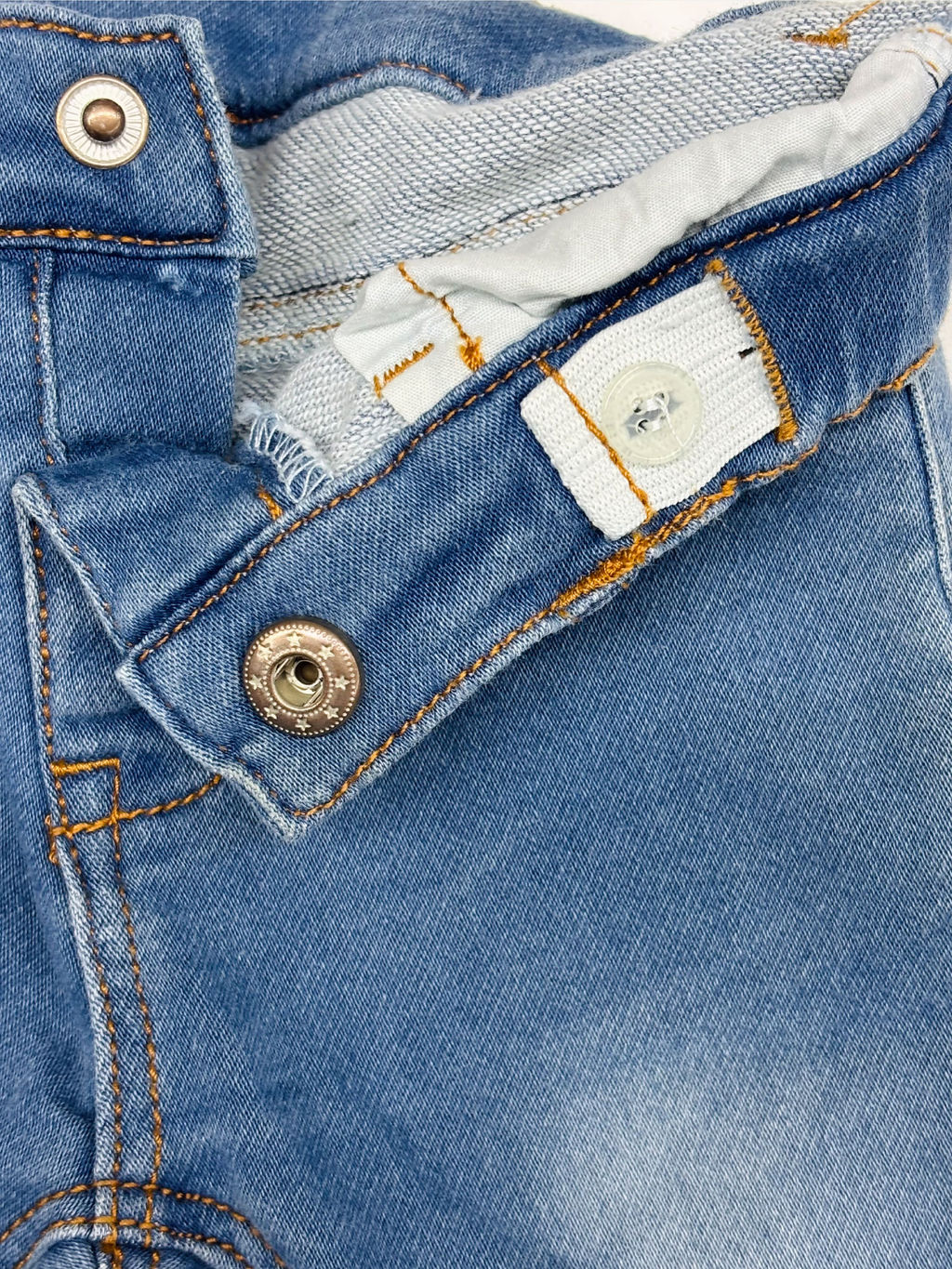 Брюки джинсовые 33-2014 голубой - Mini maxi фото 5