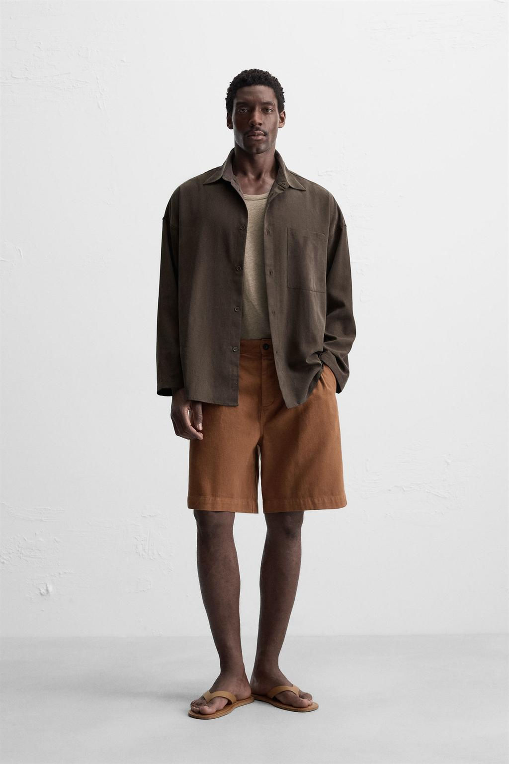 OVERSIZE FIT SHIRT - Zara фото 2