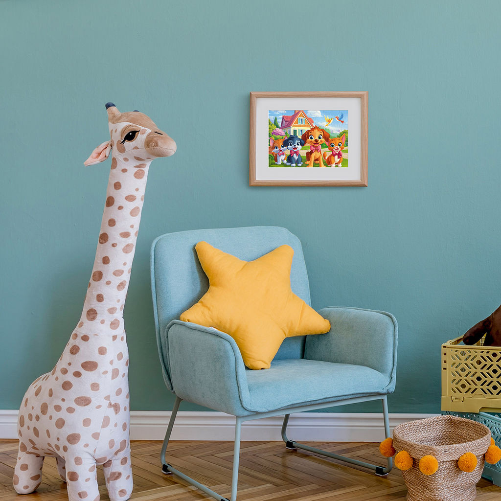 ФРЕЯ Пазл 80 элемент. PZL-80/13 Веселые пушистики