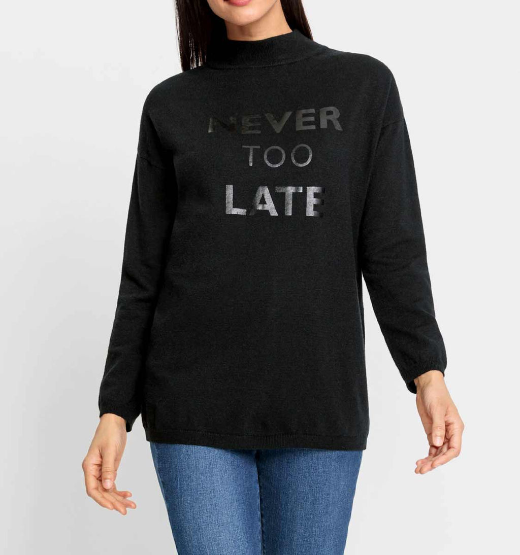 Пуловер, черный - Heine фото 3