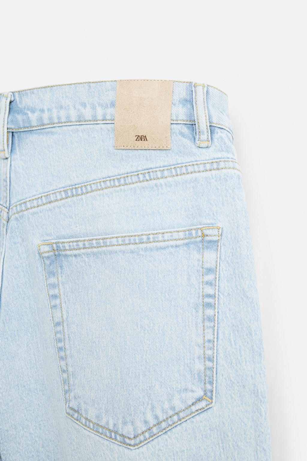 REGULAR FIT DENIM BERMUDA SHORTS - Zara фото 34