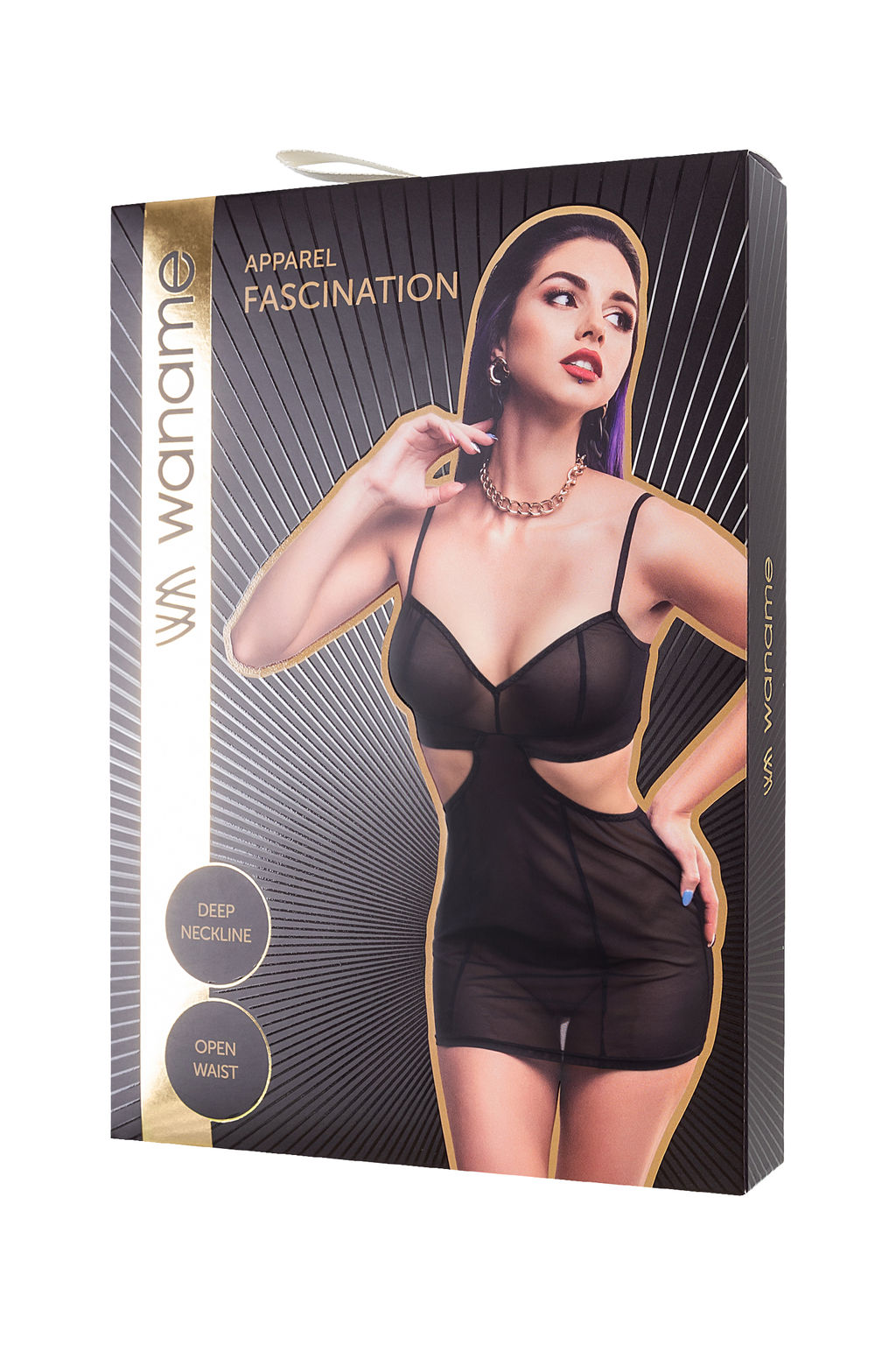 Комбинация Waname Fascination черная (50-52) - Waname apparel фото 15