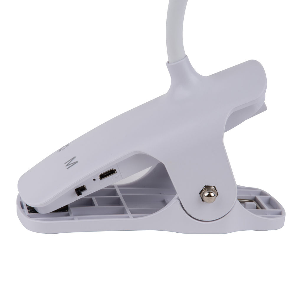 ULM-D601 8W/3000-6000K/DIM WHITE Светильник настольный светодиодный прищепка. Сенсорный выключатель. Диммер. Белый. TM Uniel - Volpe фото 5