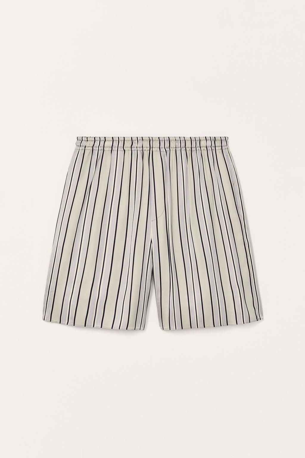STRIPED RELAXED FIT BERMUDA SHORTS LIMITED EDITION - Zara фото 5