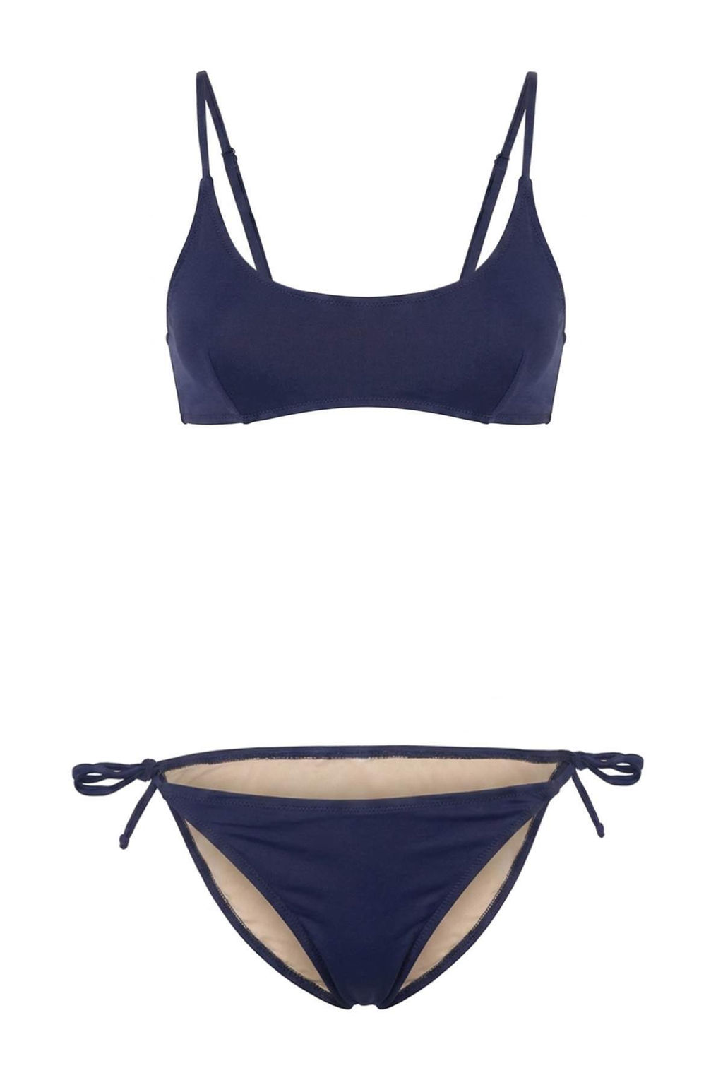 Lacivert Bralette Kapl_ T_nelli Normal Bel Regular Bikini Tak_m_ TBESS26BT00163 - Trendyolmilla фото 4