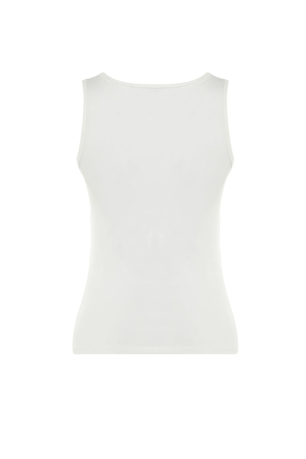 TRENDYOLMILLA Vizon Kare Yaka Fitted/Vucuda Oturan Esnek Orme Atlet TWOSS23AL00037  фото 11