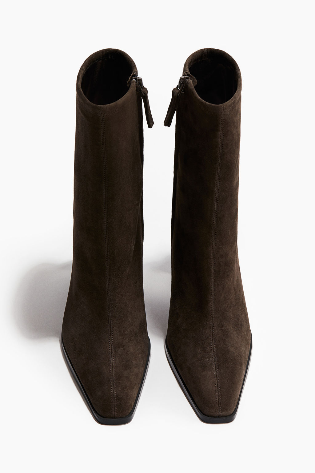 Botines calcet?n de ante con tac?n - H&m фото 4