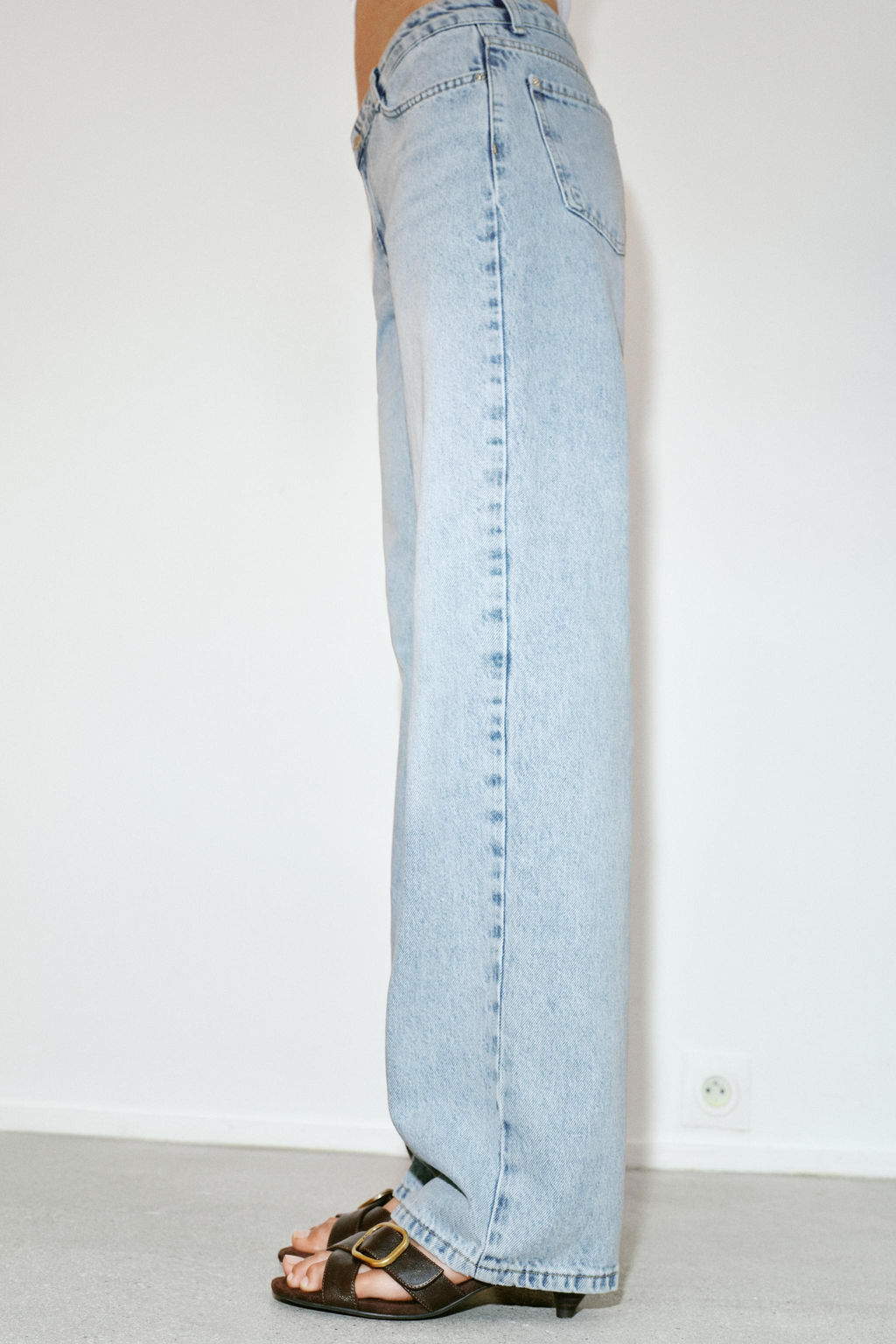 JEANS Z1975 TIRO BAJO / Azul claro - Zara фото 4