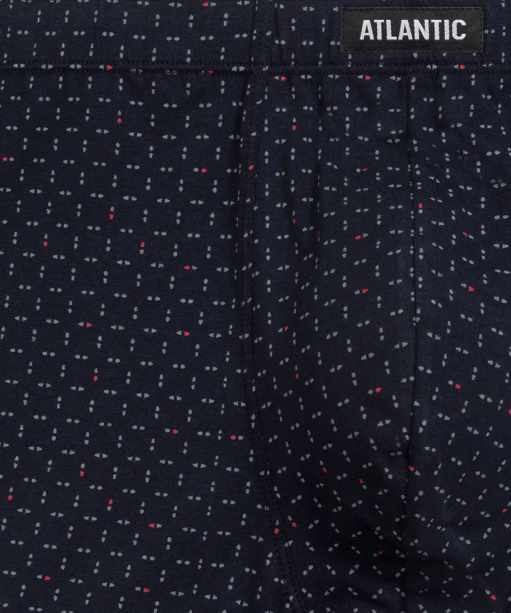 ATLANTIC 3MH-200 Трусы шорты Check - набор 3 шт. темно-синий + бургунди + голубой  фото 5