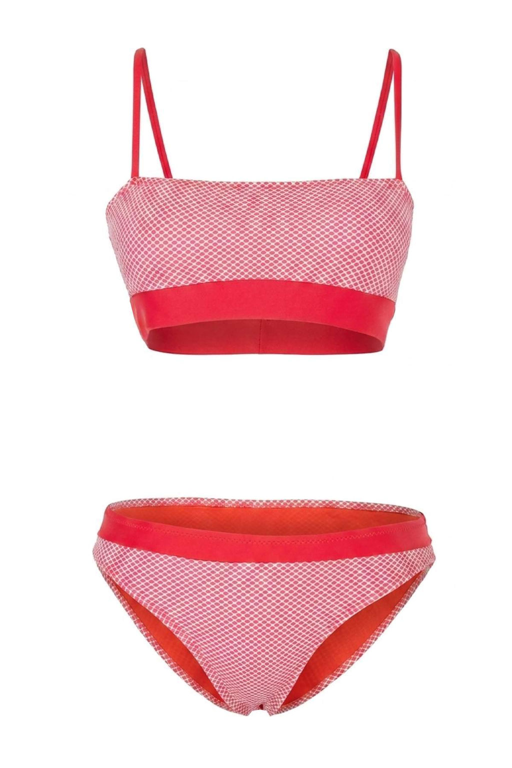 Puantiye Desenli Straplez Kapl_ Normal Bel Regular Bikini Tak_m_ TBESS26BT00211 - Trendyolmilla фото 4