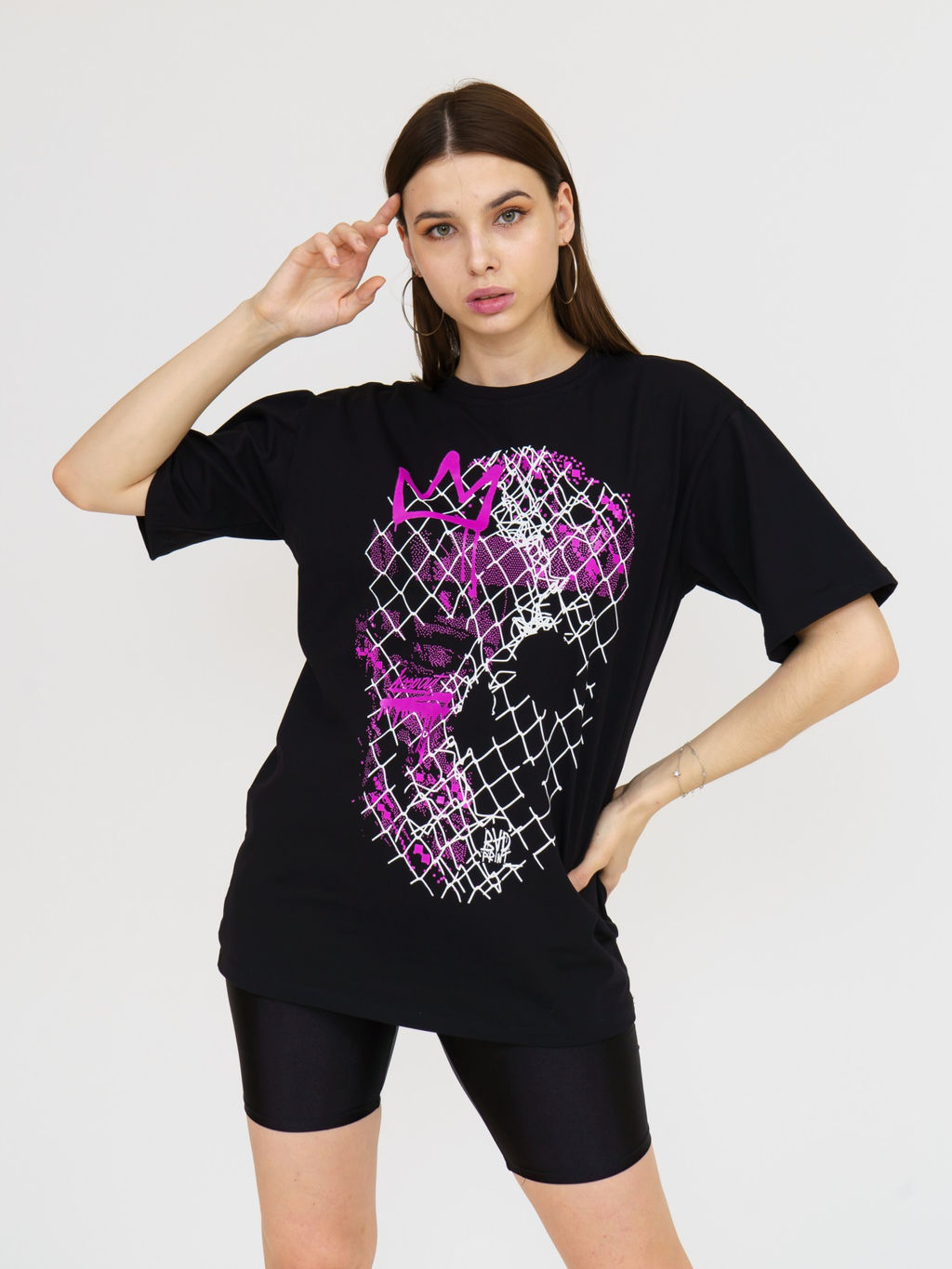 М44 Футболка "Корона/фиолетовый"