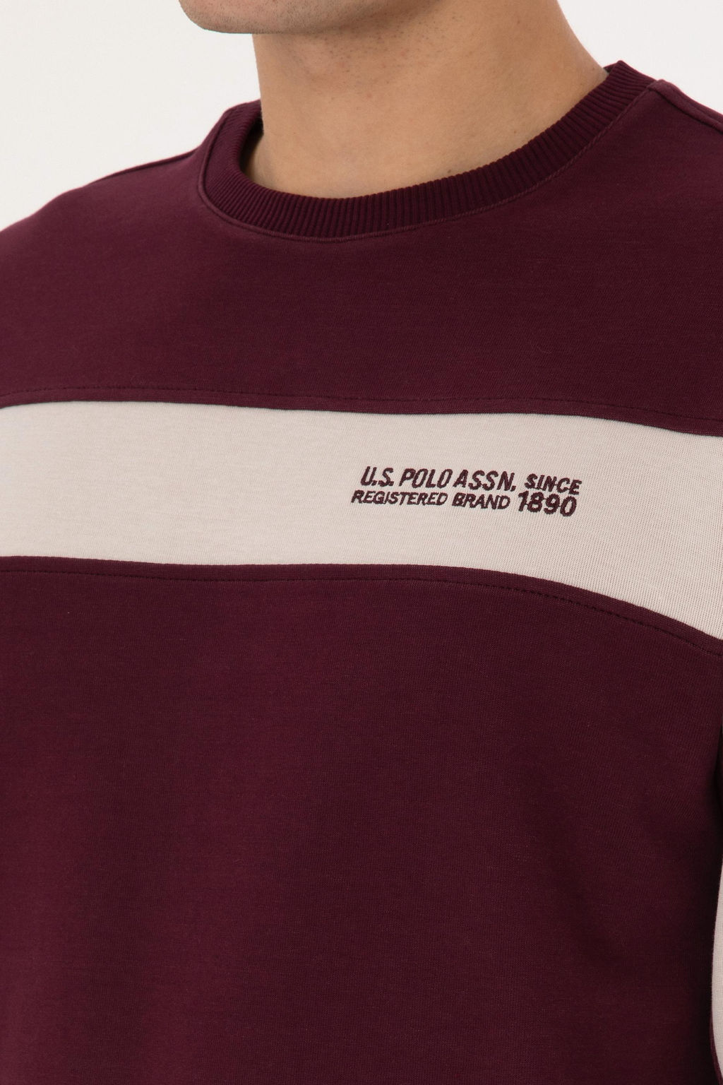 Erkek Bordo Sweatshirt - U.s. polo assn фото 7