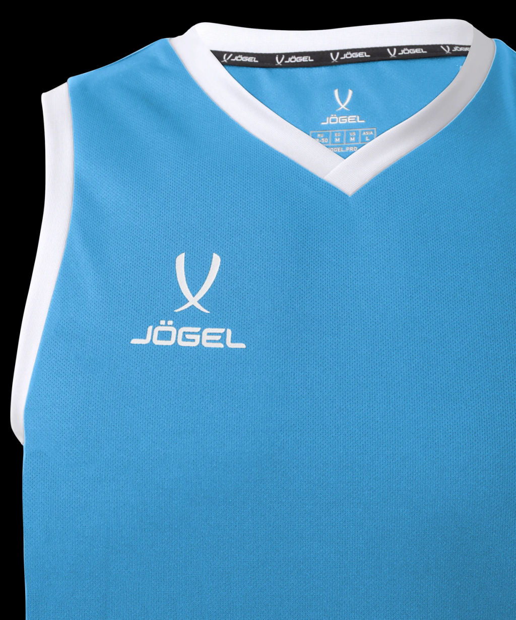 Майка баскетбольная JOGEL CAMP Basic, бирюзовый