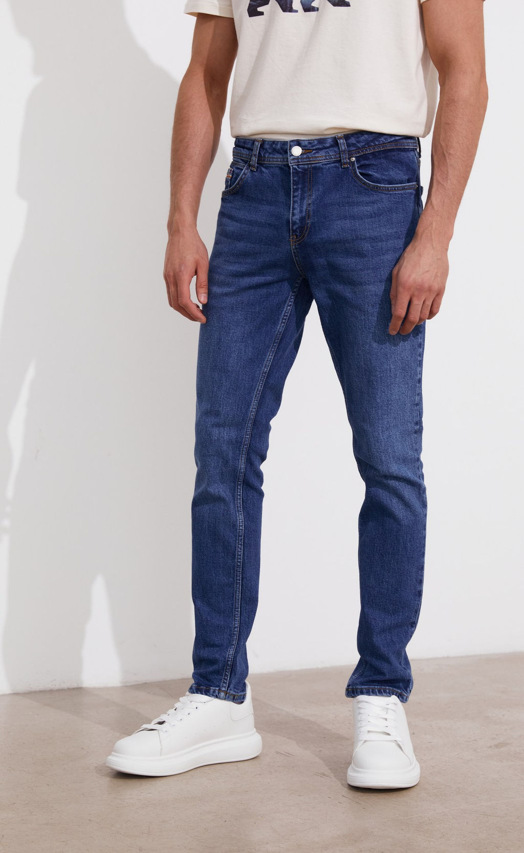 Джинсы муж. TP01-2001 mid indigo - Primm фото 4