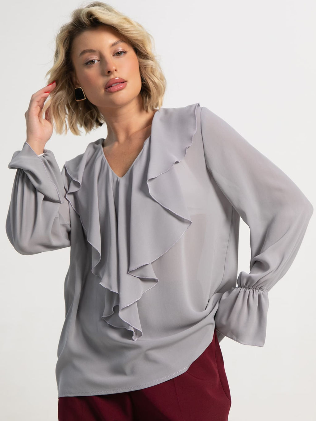 Блуза шифоновая Вэнси - Lt collection фото 37