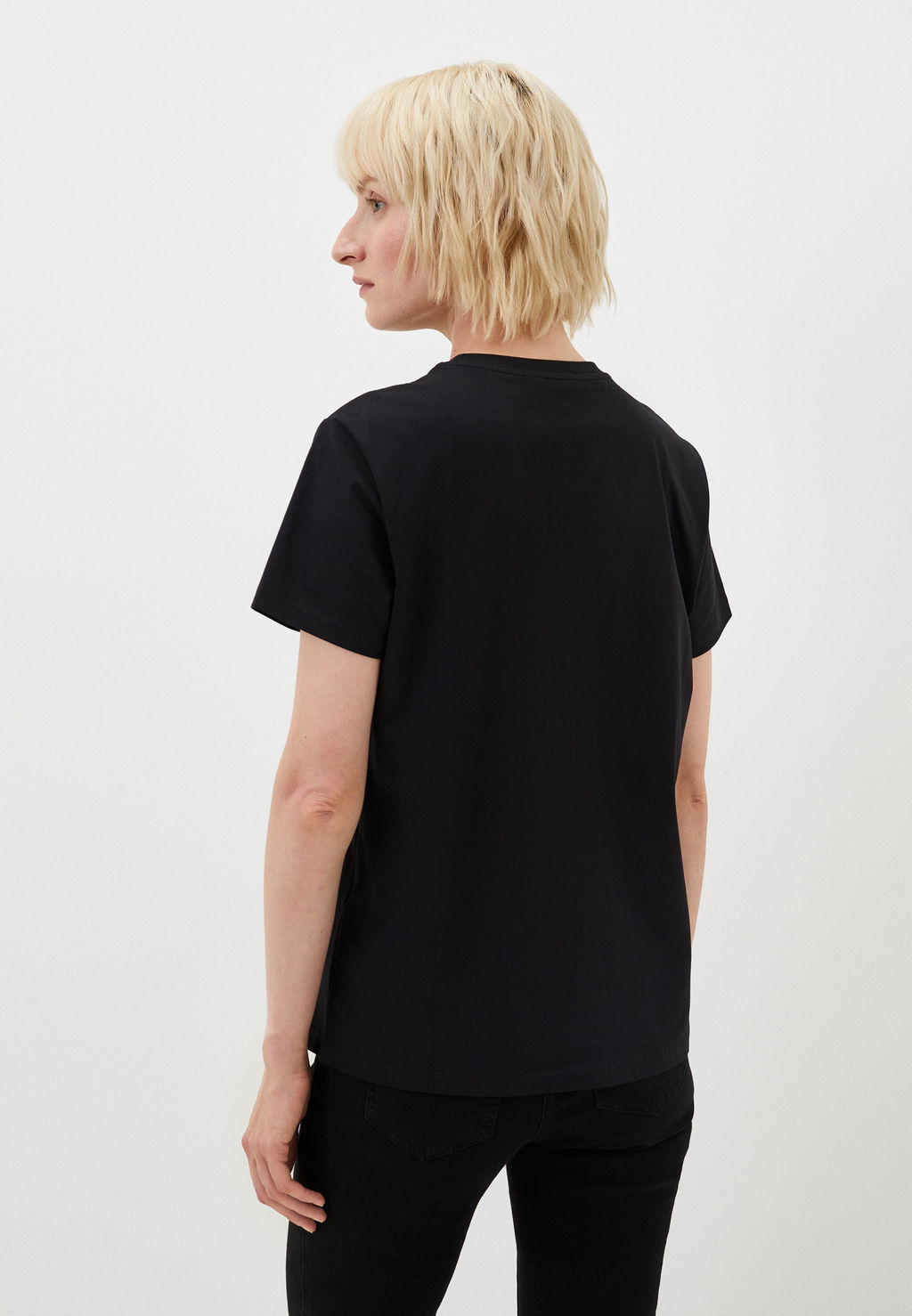 Футболка женская 12411-42025 black - Eleganzza фото 7