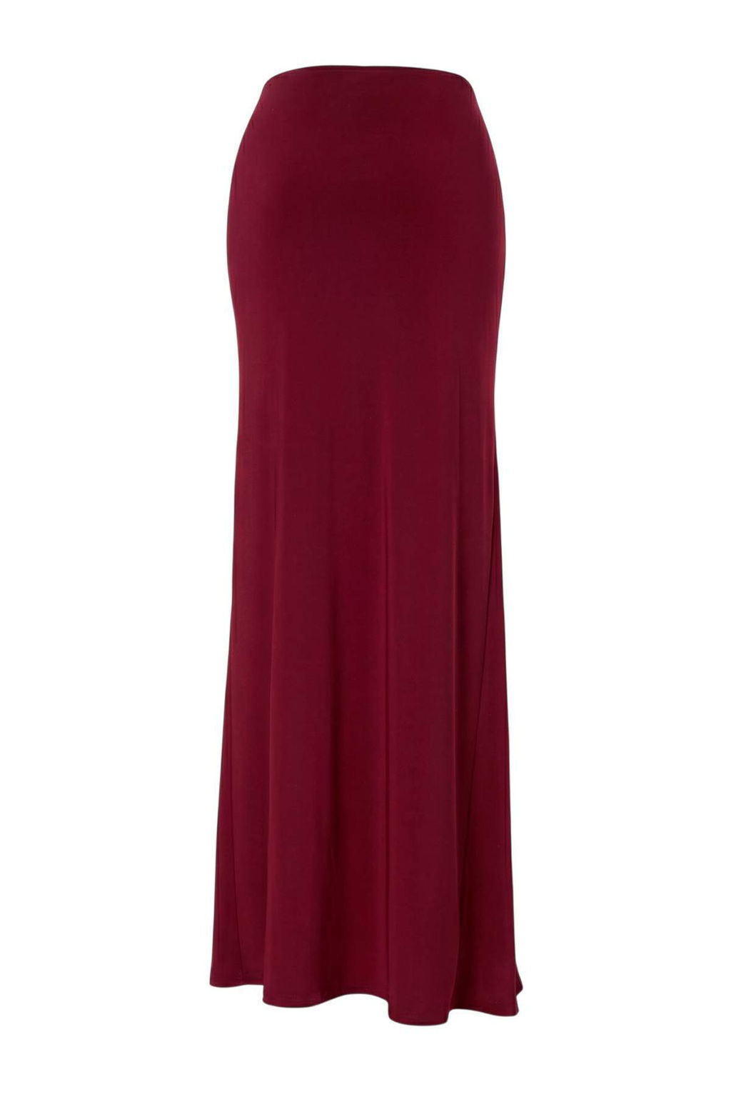 Limited Edition Bordo Duz Maxi Orme Sandy Etek TPRSS26ET00010 - Trendyolmilla фото 2