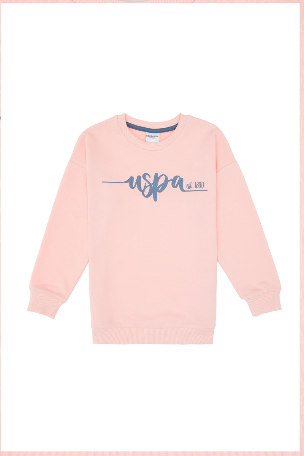 K_z _ocuk A__k Pembe Pijama Tak_m_ Sepette S_rpriz _ndirim - U.s. polo assn фото 5