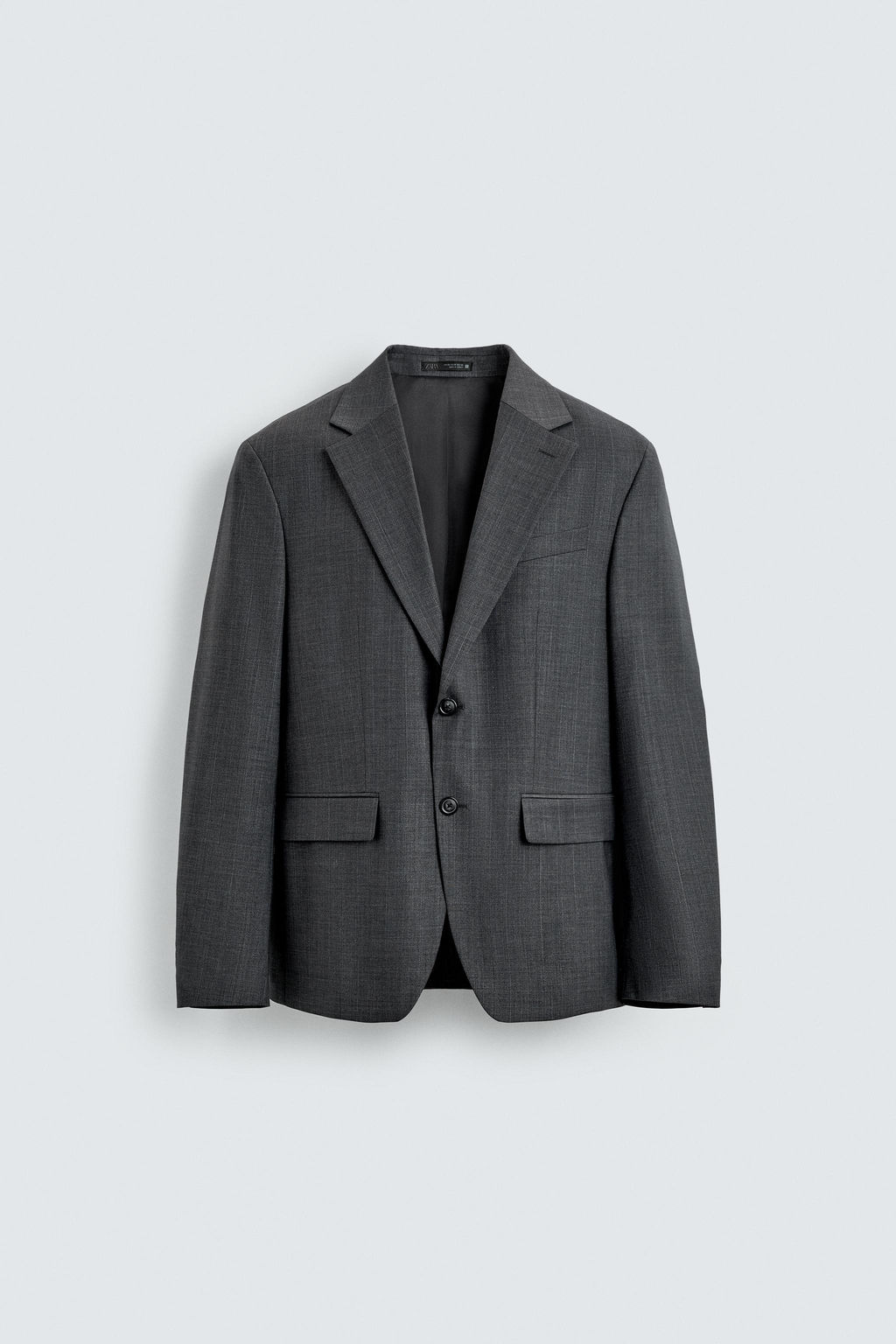 BLAZER REGULAR FIT TRAJE RAYA DIPLOM?TICA / Gris - Zara фото 7
