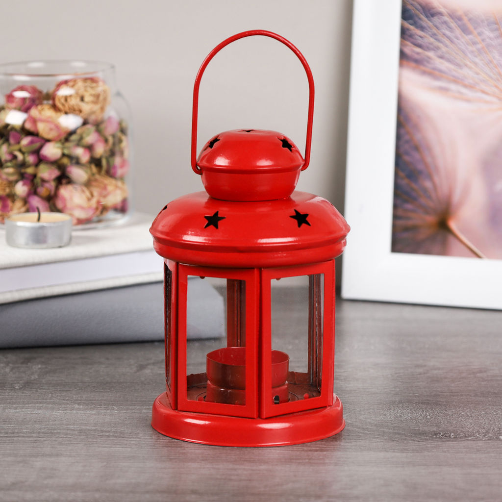 Подсвечник 15 см / L-732 / WL-732/уп 12/48/ (Голубой)