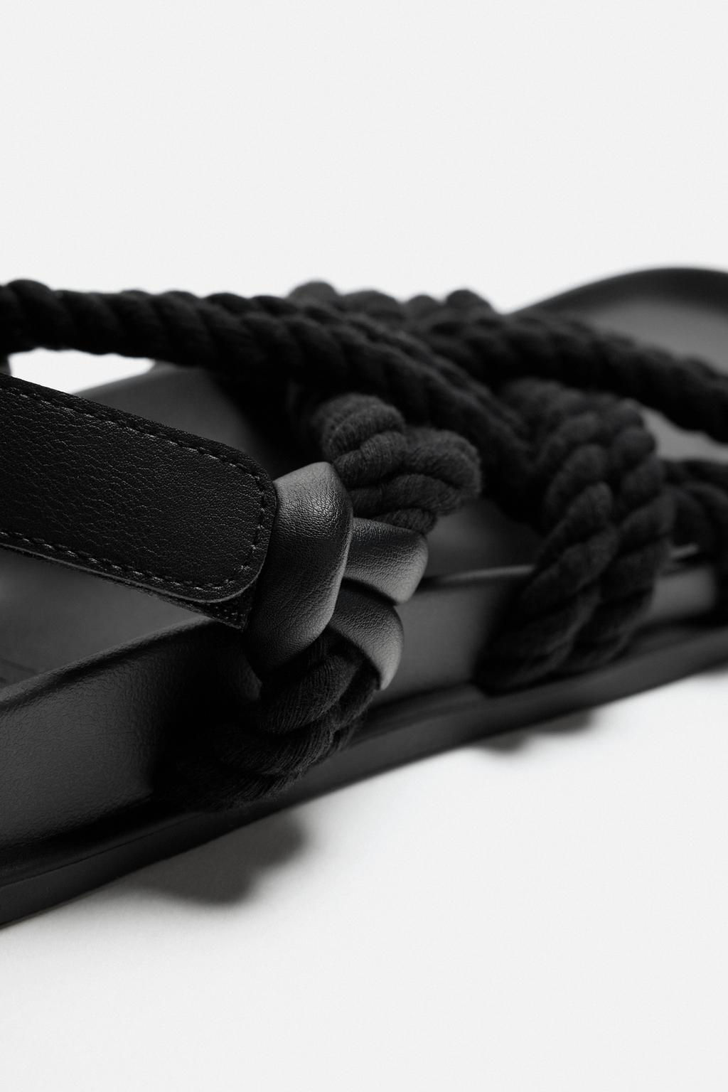 ROPE SANDALS - Zara фото 5