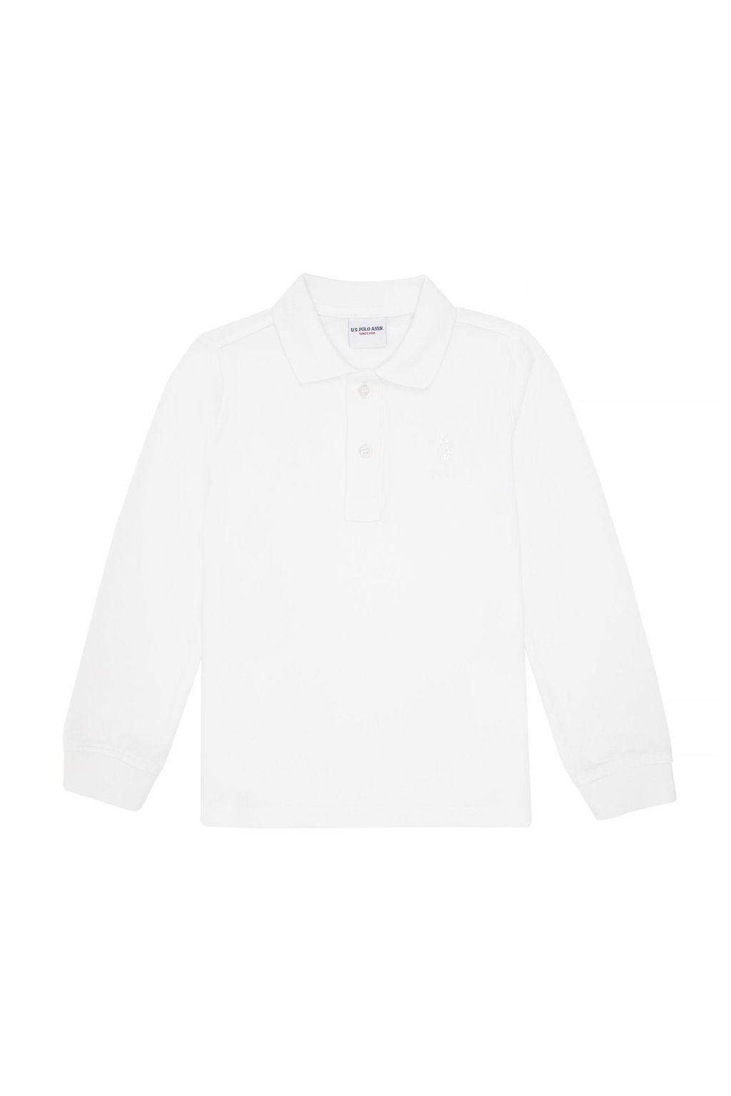 Белый базовый свитшот для мальчика - U.s. polo assn фото 2