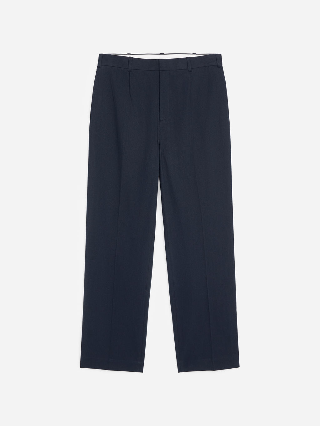 Pantalones de mezcla de lino