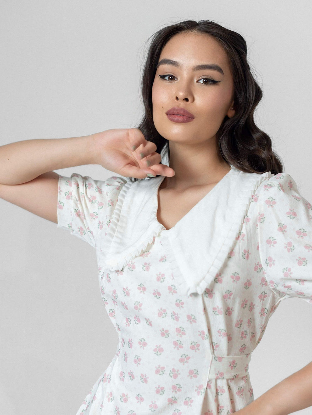 Платье Женевьева (розовый) - Nadi bordo фото 4