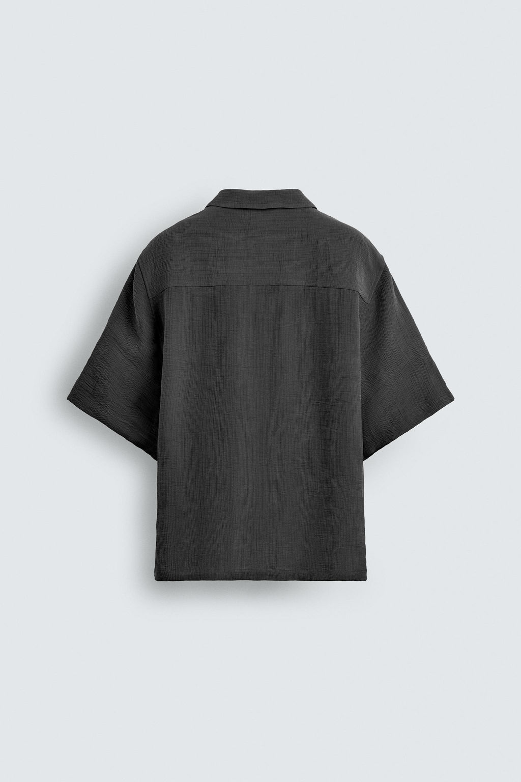 Рубашка Camisa Fluida Estructura серая