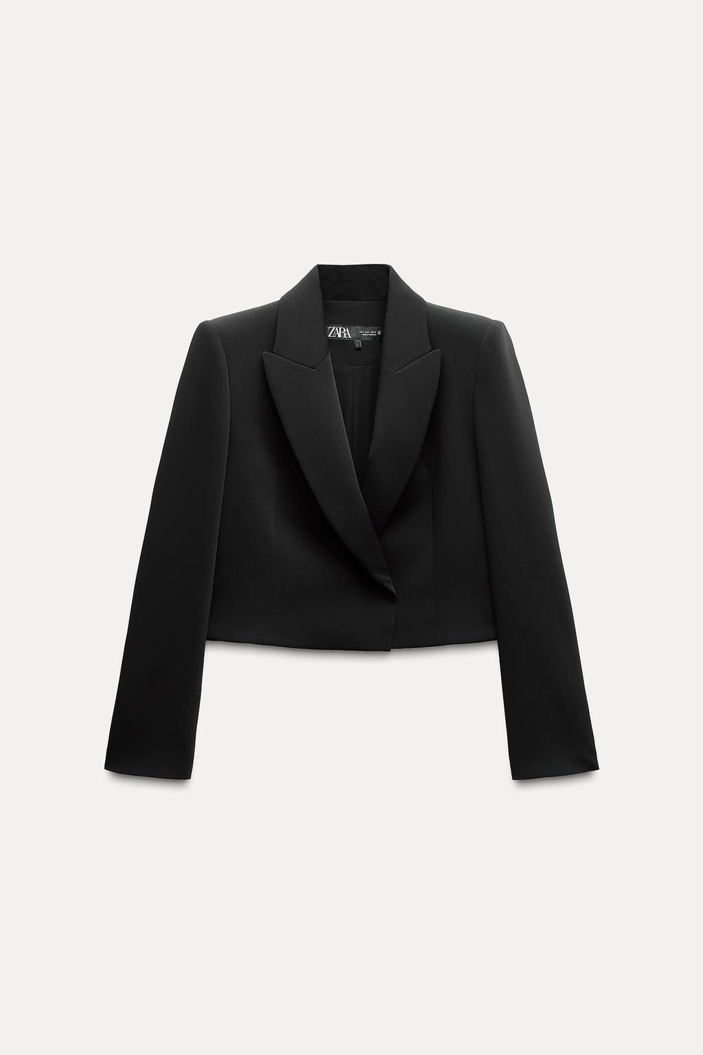 OPEN CROPPED BLAZER - Zara фото 2