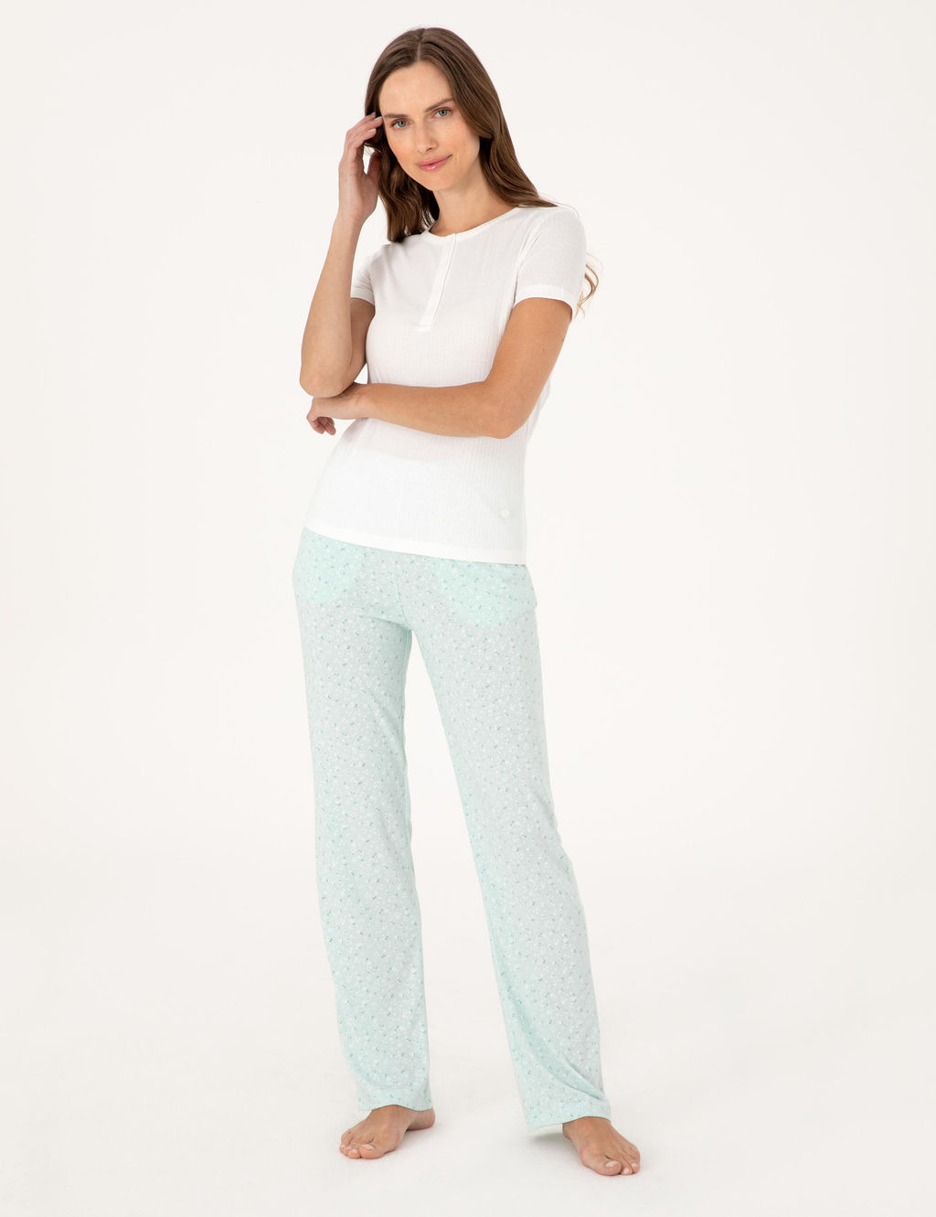 Krem K_sakollu Pijama Tak_m_ - Pierre cardin фото 4