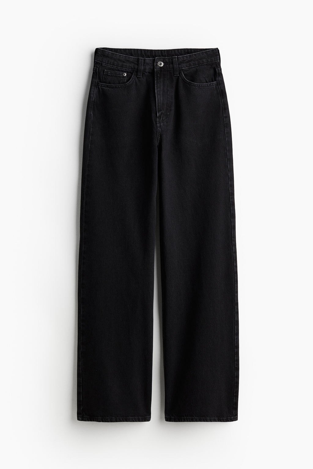 Wide High Waist Jeans - H&m фото 18